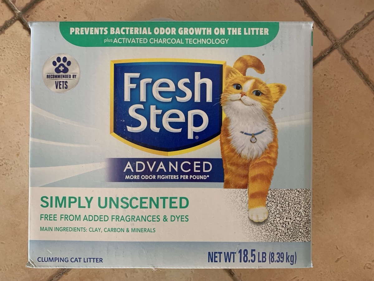 Fresh Step Clumping Cat Litter, Advanced, Unscented, lbs
