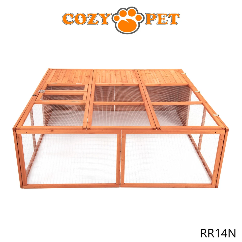 Rabbit Run Wooden by Cozy Pet Hutch Guinea Pig Tortoise Chicken XL Model RR14N - Image 3 of 4