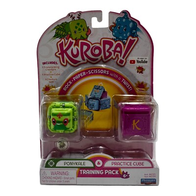 Kuroba! Training Pack Terra Kuro PonyKale & Practice Cube Rock Paper Scissors
