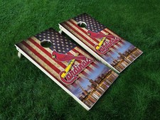 VINYL WRAPS Cornhole Board DECAL St Louis Cardinals 06 Baseball Bag Game Sticker