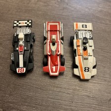 Vintage 1977 Ideal Indy Slot Car Lot Of 3 Need Work