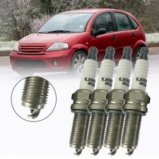 4x Bujías Iridium Upgrade 5358 IK20L Se Adapta a Citroen C3 (Mk1) 1.4 Reemplazar 1748