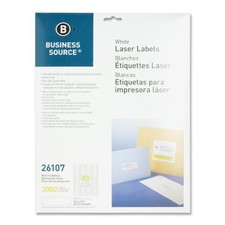 Business Source Return Address Mailing Label - 0.50" Width X 1.75" Length - 2000