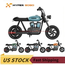 Hyper GOGO Pioneer 12 Plus Electric Motorcycle for Kids 160W with Light NEW