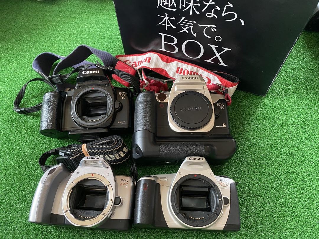 Canon EOS5 EOS55 EOS kissIIIまとめ売り Canon EOS5 EOS55 EOS kissIIIまとめ売り Canon Eos5 Eos55 Eos