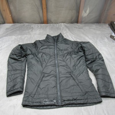 Columbia Jacket Women Medium Gray Omni Heat Insulated Winter Ski Rain Wind Snow