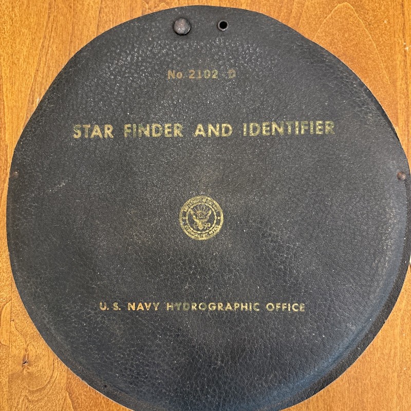 Star Finder & Identifier 2102D Kit w/ Pouch US Navy Hydrographic Office