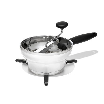 Oxo Good Grips Hand-Pürierstab für Obst und Gemüse, silberfarben