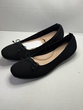 Time And Tru Women  s Knit Ballet Flats