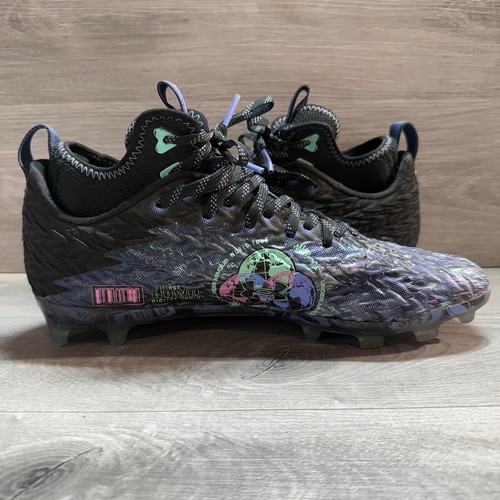Under Armour Spotlight Clone 3.0 MC World Tour Football Cleats Men’s Sz 10 - Picture 6 of 13