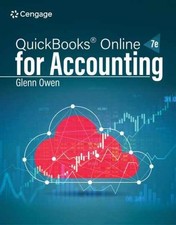 Using QuickBooks Online for Accounting - Paperback, by Owen Glenn - Very Good