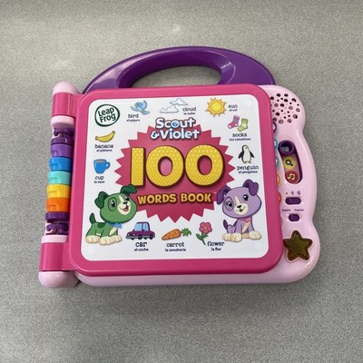 Leap Frog Scout and Violet 100 Words Book (Pink)                                