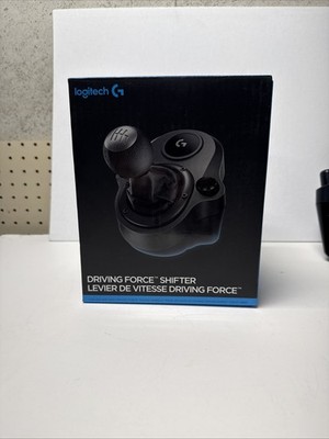Logitech Driving Force 6-Speed Shifter With Push Down Reverse Open Box 
