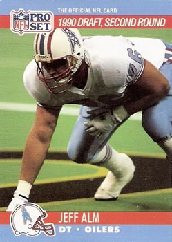 1990 Pro Set #710 Jeff Alm