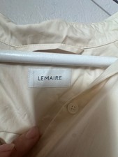lemaire cream twist dress