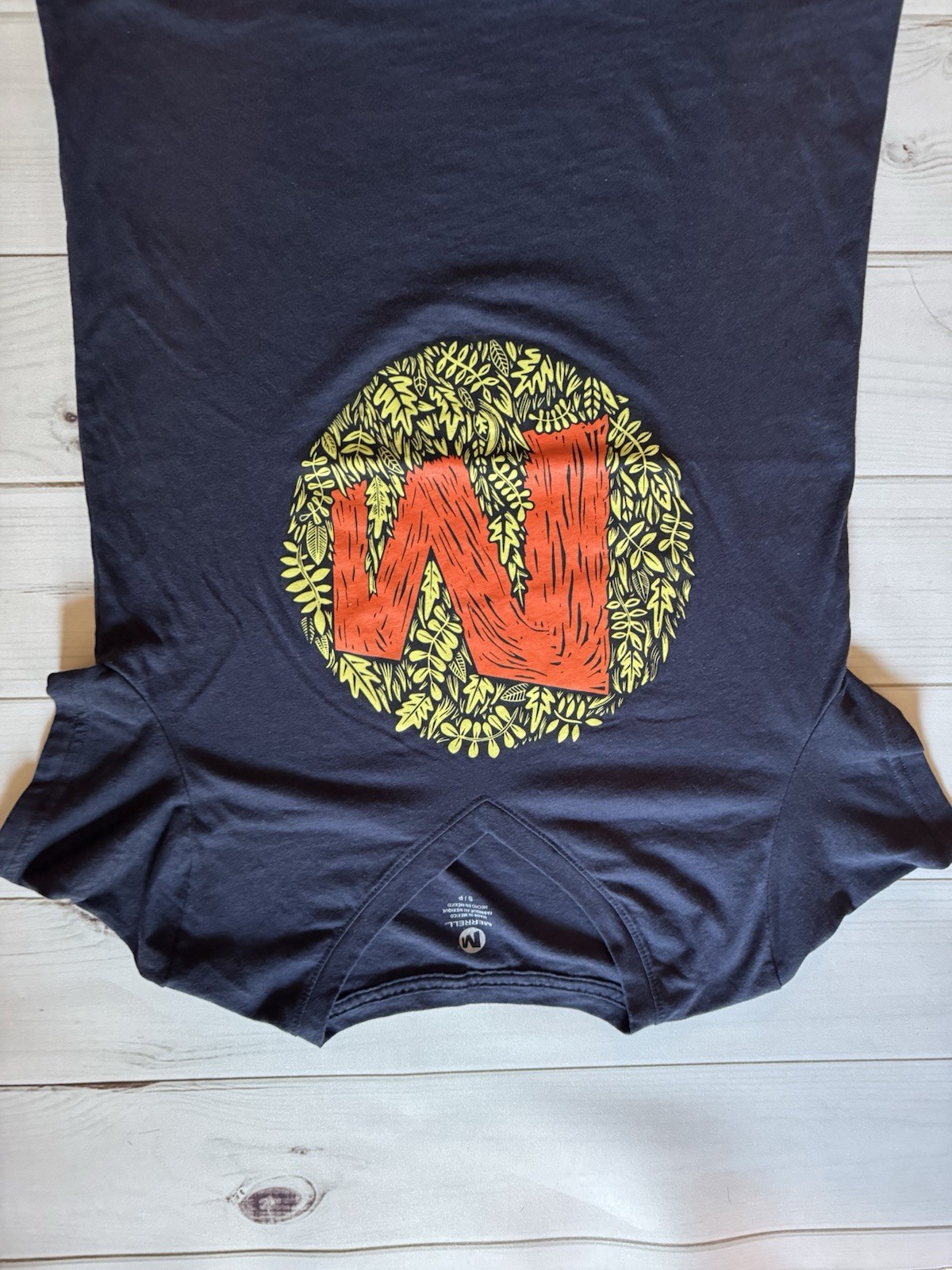 Merrell Blue Shirt Medium - image 4