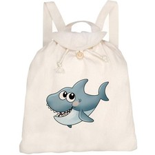 Zaino/zaino in tela 'Cute Cartoon Shark' (RK00033970)