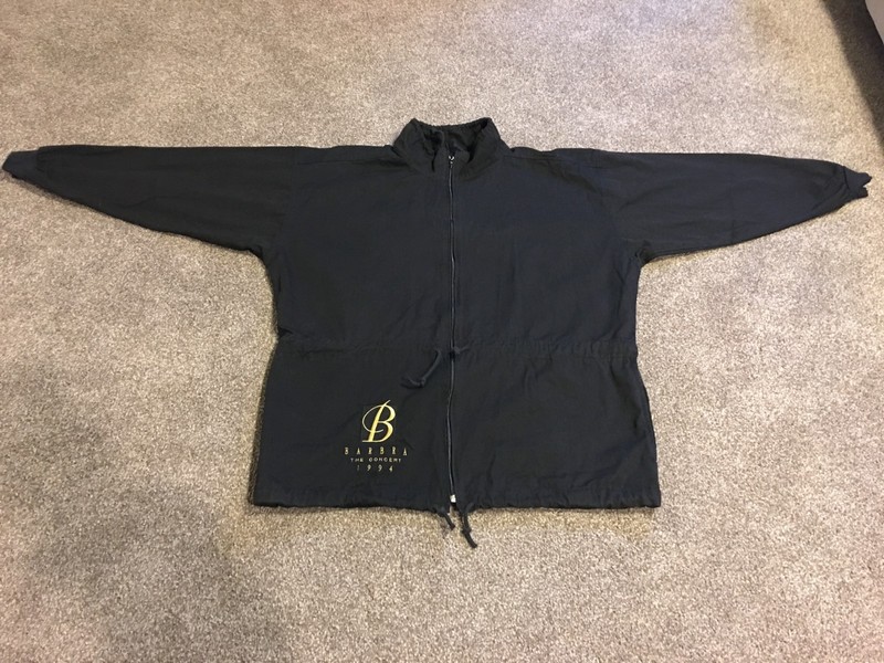 Barbara "The Concert" 1994 Stresiand Black Jacket w, sz 2