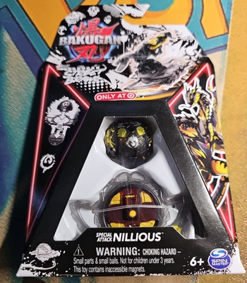 Bakugan Street Brawl Special Attack NILLIOUS Figure Target Exclusive New 2023