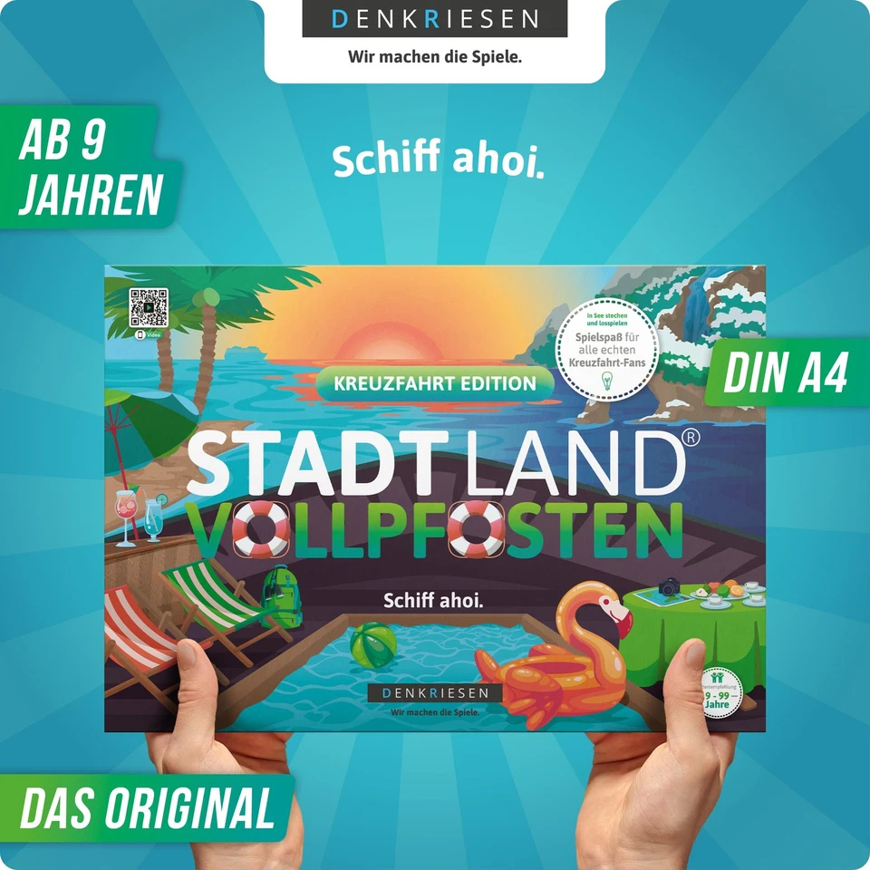 DENKRIESEN - Stadt Land VOLLPFOSTEN Kreuzfahrt Edition Modernes Stadt Land Fluss - Bild 2 von 4