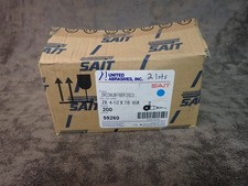 United Abrasives 59260 4-1/2" x 7/8" Zirconium 60 Grit Fiber Discs 200 Pack L10