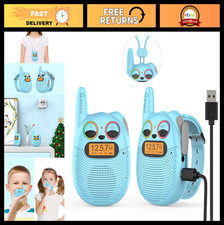 Kids Walkie Talkies - 3 Mile Range, 22 Channels, 2-Way Radio for Ages 3-12, Outd