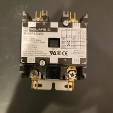 Square D 8910DPA24V02 120V Definite Purpose Contactor 35A 600V 4-Pole BRAND NEW