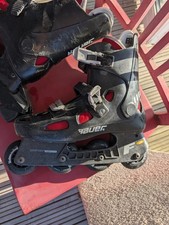 Bauer F2 Fitness Inline Skates Size 8 Made in Canada Super Light