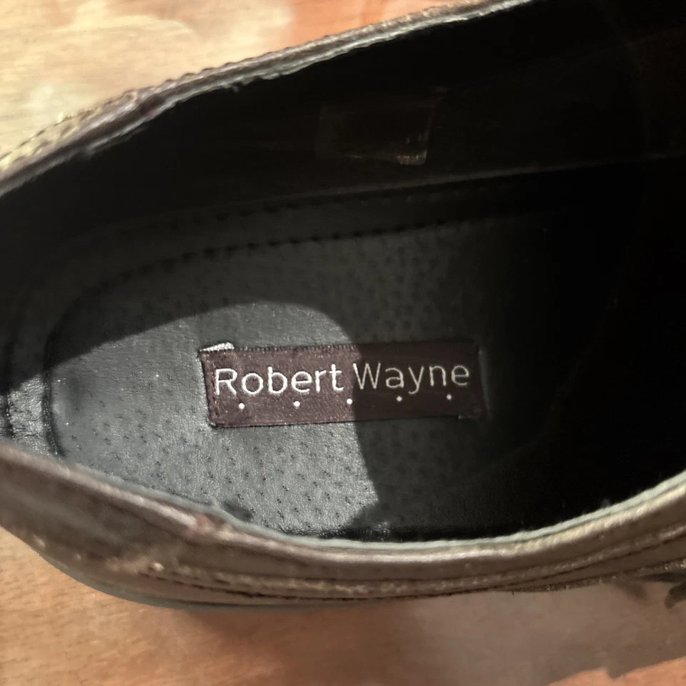 Zapatos de vestir Robert Wayne de cuero marrón talla 11,5 Foto 2 de 4