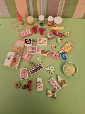 Fashion Doll Sindy Barbie Food Cupboard Items Ideal For Scenesetters