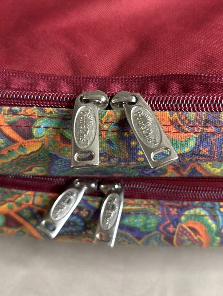 Bolsa térmica de alimentos Picnic Plus de dos capas fría y caliente patrón 17x9 Foto 3 de 4