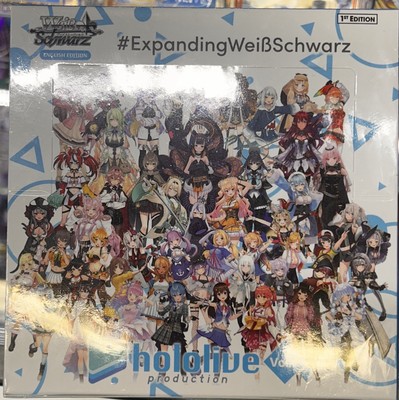 weiss schwarz hololive production booster box 1st edition english edition Weiss Schwarz: hololive production: 1st Generation Trial Deck+: Sealed  Display main image 1