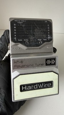 DigiTech HardWire HT-6 Polyphonic Tuner Guitar Bass Pedal Untested