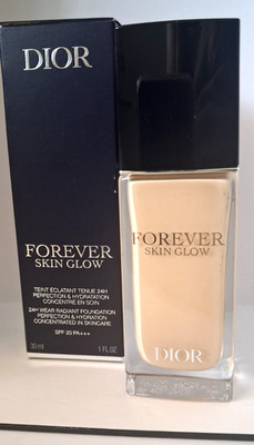 Dior Forever Skin Glow 3N, 3W, 0N - 24h Wear Radiant Foundation Hydratation