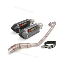 For Kawasaki Z125 Pro 2017-2024 Exhaust System Header Pipe Muffler Slip On Z125