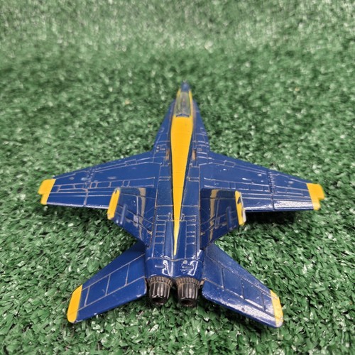 1989 Ertl McDonnell Douglas F-18 Hornet Blue Angels U.S. Navy Fighter Air Plane - Picture 4 of 9