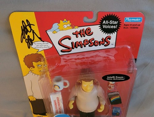Albert Brooks signiert Simpsons Brad Goodman WOS Spielfigur Beckett Echtheitszertifikat #BR31648 - Bild 9 von 11