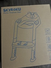 Toilet Potty Training Seat with Step Stool Ladder, SKYROKU
