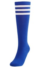 Womens Comfort Striped Knee High Socks Long Socks Soft Cotton Retro Style