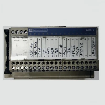▀▄▀▄▀ TELEMECANIQUE ABE 7 - ABE7-H16R11 - ABE7 H16R11 - Photo 1/2