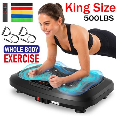 Vibration Platform Plate Whole Body Exercise Fitness Massager Machine  550 LBS