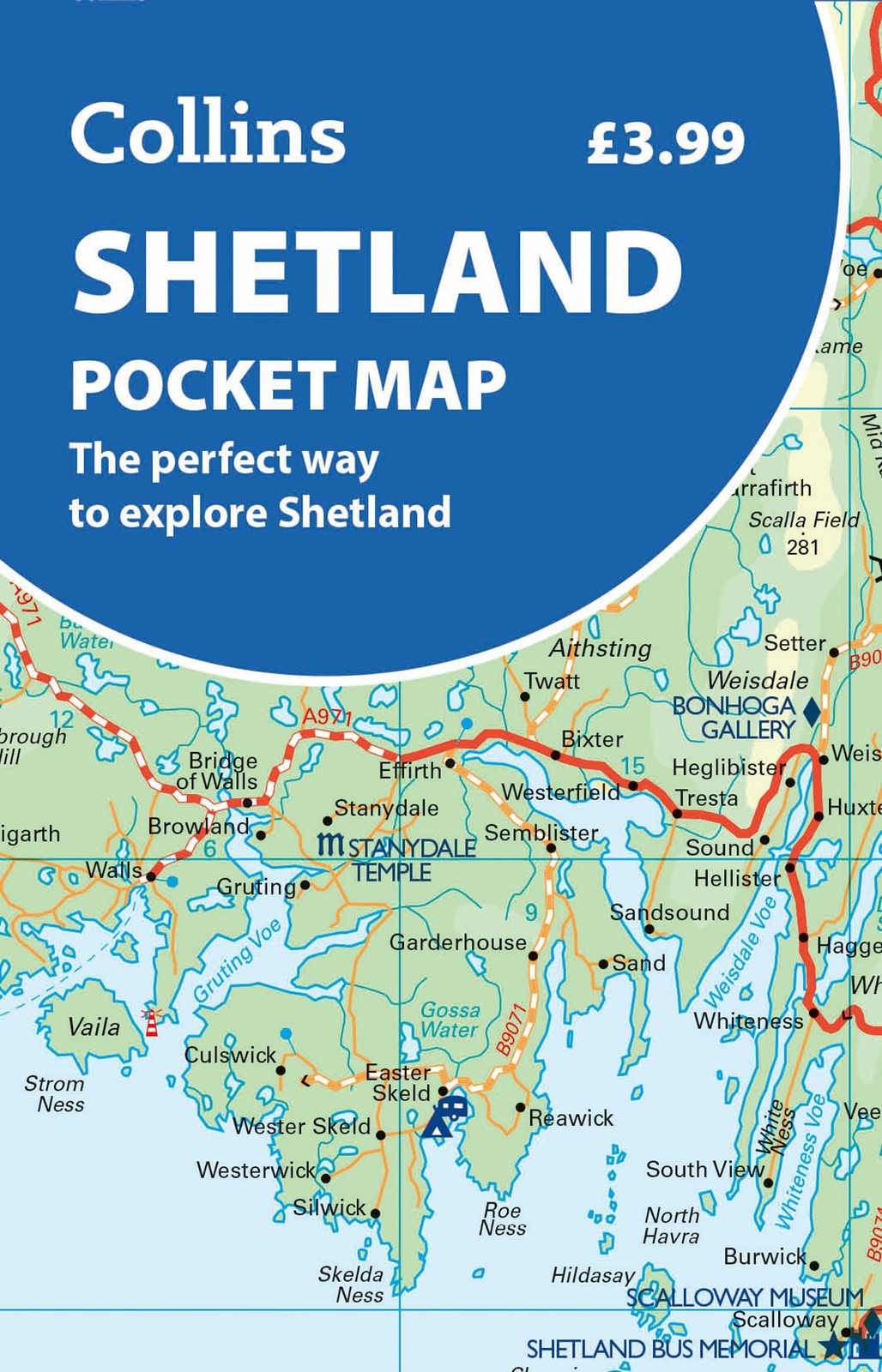 Shetland Pocket Map : The Perfect Way To Explore The Shetland Islands Collins Maps - Image 3