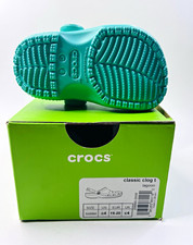 Crocs Classic Clog Unisex Kids Sandals Lagoon Blue US 4 C4 EU 19-20