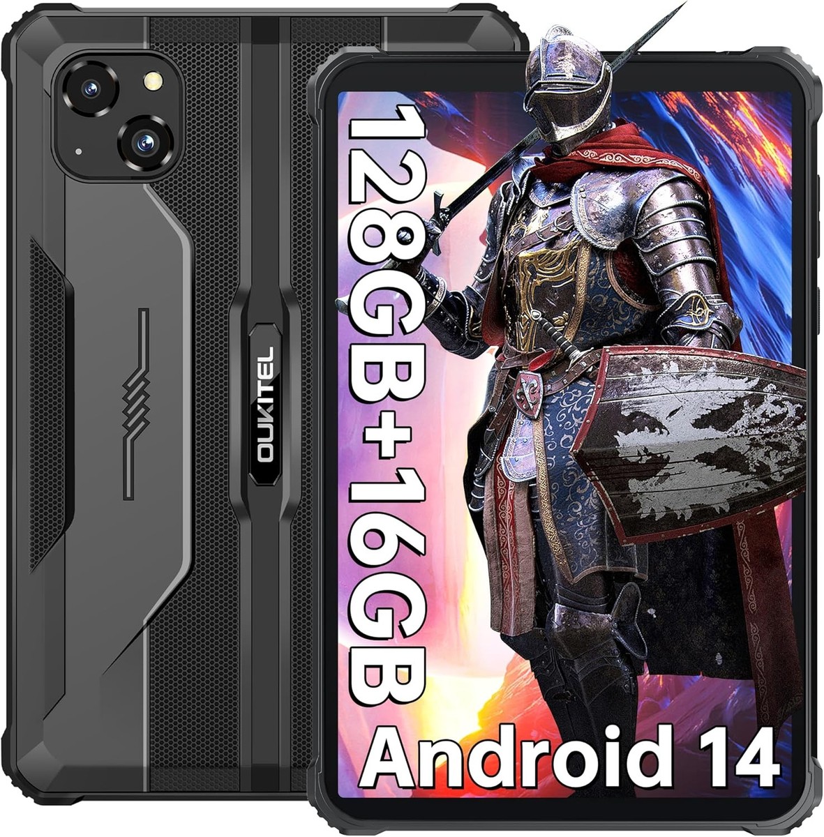 2026 OUKITEL RT3 PRO Tablets 8 in Android 14 Tablet 128GB+16GB