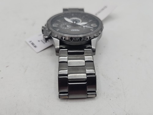 Fossil Nate Chronograph Uhr Herren 50mm Rauch Datum Gunmetal JR1437 - Bild 3 von 6