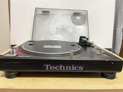 Technics SL-1200MK5 Black Direct Drive DJ Turntable Quartz Tested