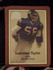 Photo of 2000 Fleer Greats of the Game #34 Lawrence Taylor New York Giants Football Card