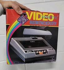 MAG VHS Video Cassette Futurism Rewinder with Fast Forward 1986 Vaporwave