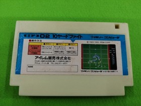 Famicom Software 10 Yard Fight Irem FPN68