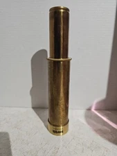 antique spyglass telescope - nautical